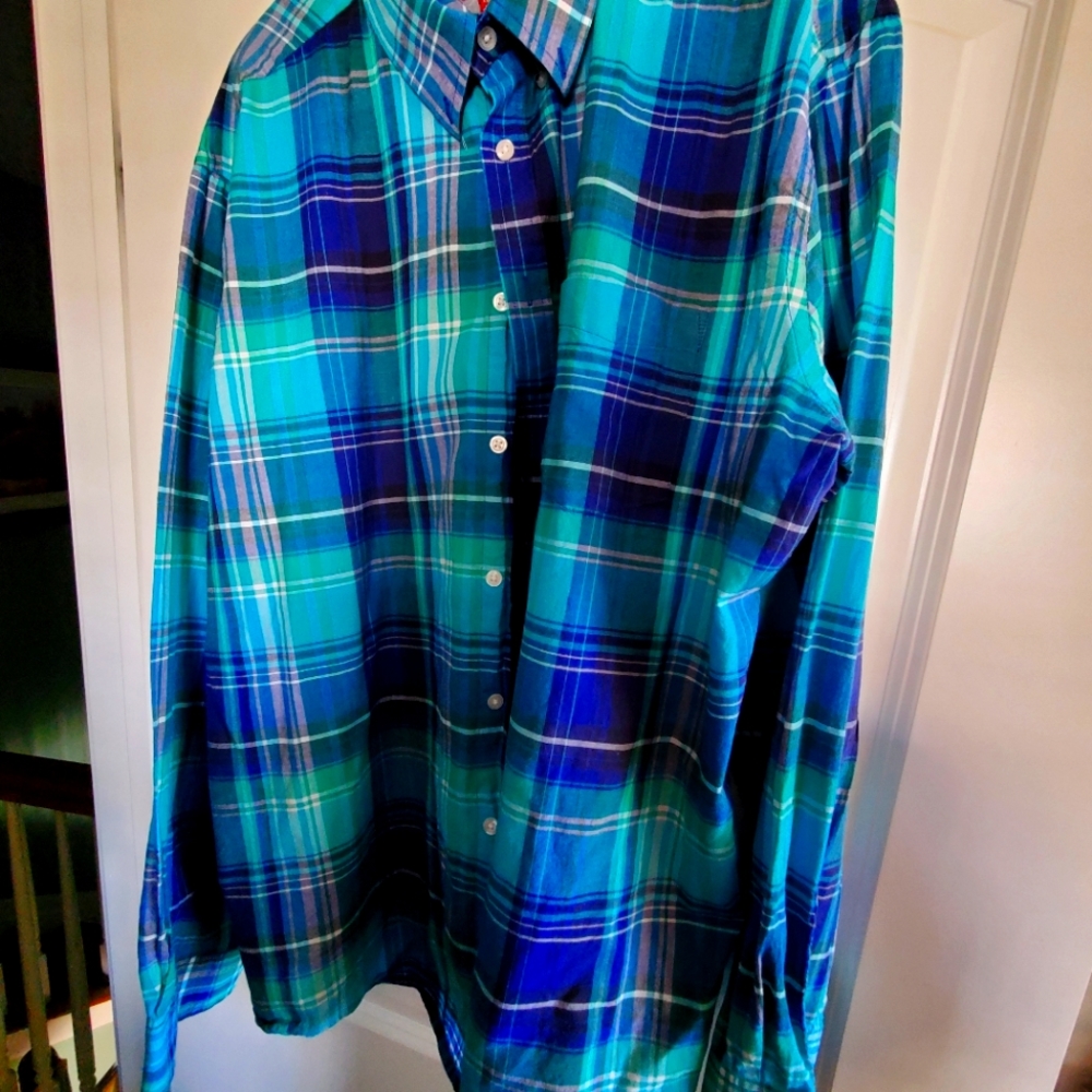 Mens plaid shirt